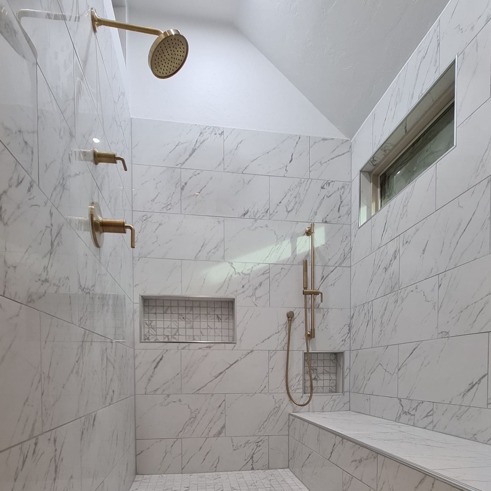 Modern bathroom renovation
